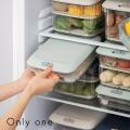 Food Storage Containers with Lid Kitchen Storage Seal Box (gray)