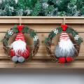 Christmas Pendant Decorations Faceless Old Man Rattan Ring Pendant