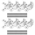 4-pack 3030 Series 3-way End Corner Bracket Connector,with Screws