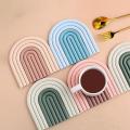 For Drinks Silicone Removable Insulation Pad for Coffee Coasters A