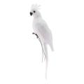 35cm Foam Feather Macaw Lawn Doll Decoration Fake Animal Bird