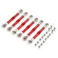 Cnc Metal Remote Control Whole Car Tie Rod for 1/5 Scale ,red