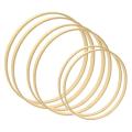 12pcs Wooden Bamboo Wreath Rings for Wedding 8inch 10inch 12inch