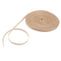 Natural Burlap Fabric with Ribbon Event Party and Home Decoration