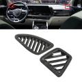 Peach Wood Car Front Upper Air Outlet Panel for Kia Sportage Nq5 2022