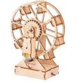 3d Electric Craft Ferris Wheel Game Wooden Kits Toys for Kids Gift