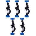 5-pack Bosshead Clamp Holder Lab Duty Boss Head Clamp Holder
