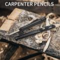 2 Pcs Carpenter Pencils with 36 Refills Leads and 2 Utility Knife