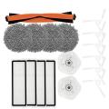 Main Side Brush Filter and Mop Pads Replacement Accessories