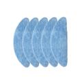 5-pack Mop Cloth Rags for Liectroux Zk901 Robotic Cleaner Spare Parts