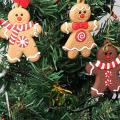 12pcs Gingerbread Man Christmas Tree Ornaments Xmas Soft Room Decor B