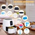 8inch Air Fryer Accessories,for 3.8l-7.6l Square Air Fryer, for Oven