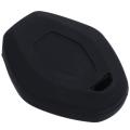 3 Button Remote Key Fob Silicone Case Cover for Bmw E46 E39 Black