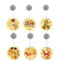 6pack Christmas Hanging Lights for Indoor Outdoor Decorations