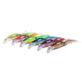 7pcs/set Fishing Lure Kit 14cm 40g Squid Fishing Lure with Beard