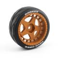 4pcs Rubber Tire Wheel Tyre for Tamiya Tt01 Tt01e Tt02 Tt02b,2