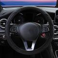 Car Steering Wheel Cover Non-slip for Car Decoration Blue