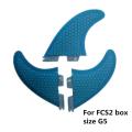 For Fcs Ii Box G5 Fiberglass Material Surfboard Rudder 1