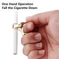 Cigarette Ring Holder Hands Smoking Clip On Rack-gold