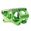 Hollow Bicycle Stem 31.8x50mm Cnc Bicycle Handlebar Stem Green