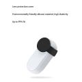 Silicone Case Lens Cover Screen Protection Cap Anti-drop Shell White