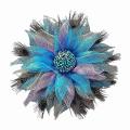 Peacock Decor Noble and Unique Outdoor Wreath for Front Door for Wall