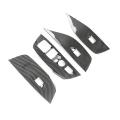 For Bmw X3 X4 G02 Carbon Fiber Car Window Lift Switch Button Cover