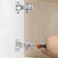 20pcs Soft Closed Cabinet Hinges Suitable for 1 Cm Full Cover