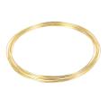 10 Pcs 30 Cm Large Metal Garland Garland Tassel Gold Craft Ring