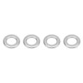 M5x10mm Stainless Steel Round Flat Washer for Bolt Screw 100pcs