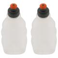 Aonijie 2pack 250ml Bpa-free Leak-proof Water Bottles Running Flasks