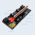 Ver009 Plus Sata Card Adapter with Led Light 8 Solid Capacitors