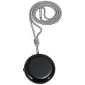 2pcs Personal Wearable Air Purifier Necklace Mini Air Freshener Black