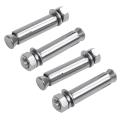 M8x60mm Wall Concrete Brick Expansion Screws Closed Hook Anchor Bolts