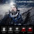 2pack Led Head Light for Camping Hiking Fishing Night Reading Running