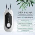 Air Purifier Portable, Usb Rechargeable for Home Car White