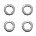 M5x10mm Stainless Steel Round Flat Washer for Bolt Screw 100pcs