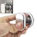Suction Cup Handle Door 2 Pieces Fridge Glass Mobility Handle Silver