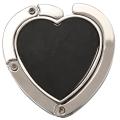 Heart-shape Foldable Purse Handbag Hanger Hook Holder