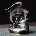 Ceramic Dragon Incense Burner Aromatherapy Ornament Zen Decor