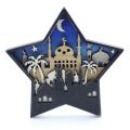 Ramadan Wooden Five-pointed Star Creative Home Desktop Decorations