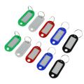 Color Plastic Key Id Label Name Card Tags Keychains Keyrings