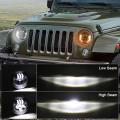 7 Inch Led Headlights 1 Set for -jeep-wrangler Jk Tj Cj Lj