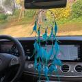 Blue Dream Catchers,handmade Feather for Kids Bedroom,car Interior