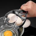 Quick Egg Opener Egg Yolk and Egg White Separator Manual Whisk Set
