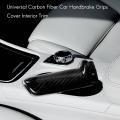 For Bmw E46 E90 E92 Universal Carbon Fiber Car Handbrake Grips Cover