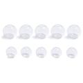 10pcs Small Silicone Sphere Molds, 1.7inch 1.3inch Resin Knob Molds