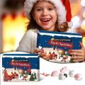 Christmas Sensory Fidget Toys Set 24 Days Countdown Calendar,for Kids
