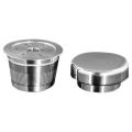 Stainless Steel Coffee Capsule Kit for Caffitaly Refillable Coffee