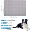 Dog Cooling Mat Large Cooling Pad Machine Washable Summer (gray)